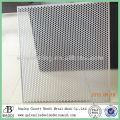 Decorative screen oval perforated metal mesh